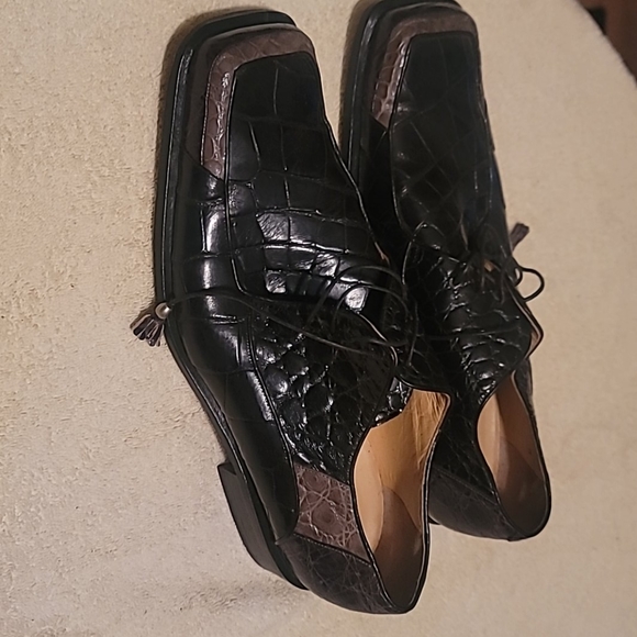 Mauri mens alligator shoes size 12 - Picture 3 of 5